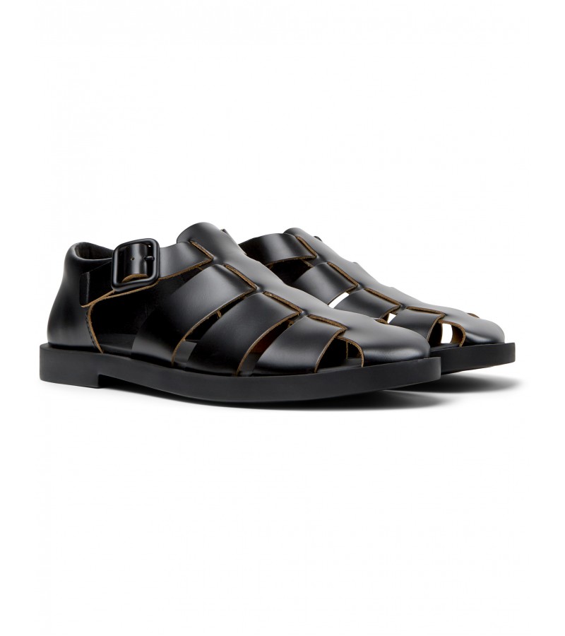 Camper - Don K101011-001 Black Leather