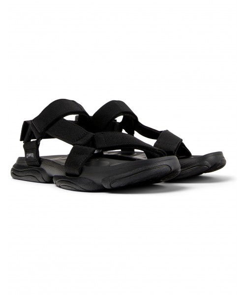 Camper - Karst Sandal K101048-001 Black Textile