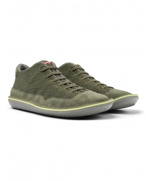 Camper - Beetle K300327-016 Green Textile/Nubuck Camper - Beetle K300327-016 Green Textile/Nubuck