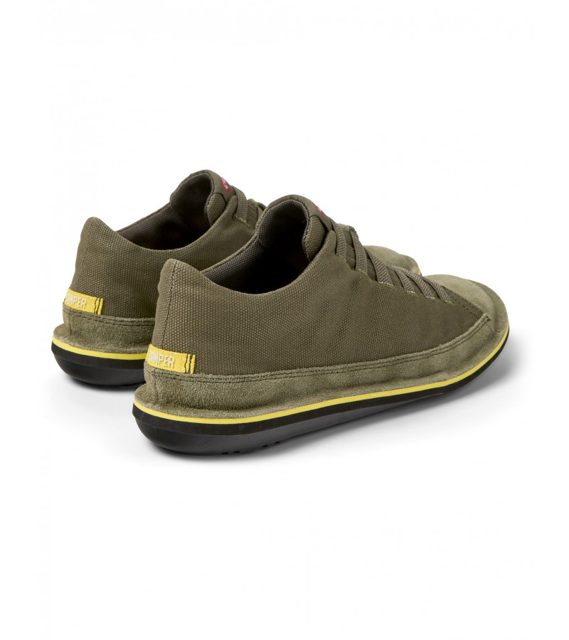 Camper - Beetle 36791-079 Green Textile/Nubuck