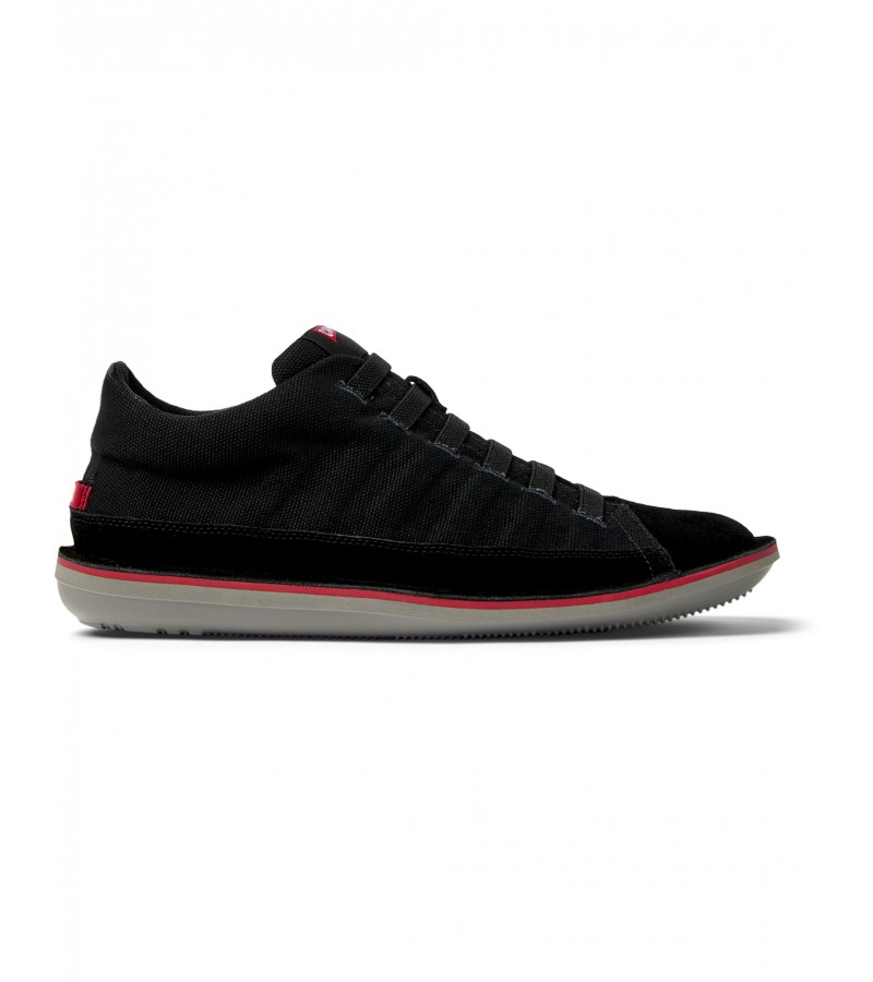 Camper - Beetle 36791-080 Black Textile/Nubuck