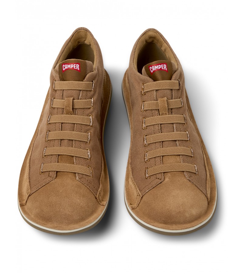 Camper - Beetle 36791-081 Brown Textile/Nubuck