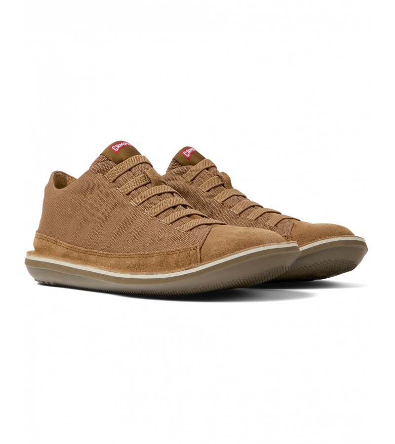 Camper - Beetle 36791-081 Brown Textile/Nubuck