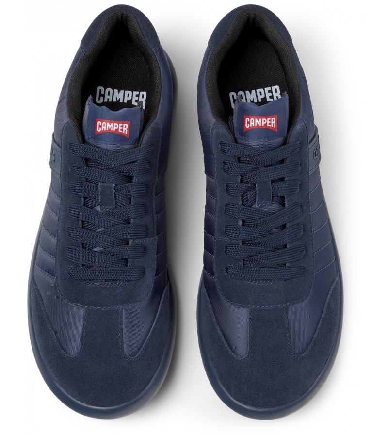 Camper - Pelotas Xlite K100751-001 Blue Technical Fabric/Nubuck