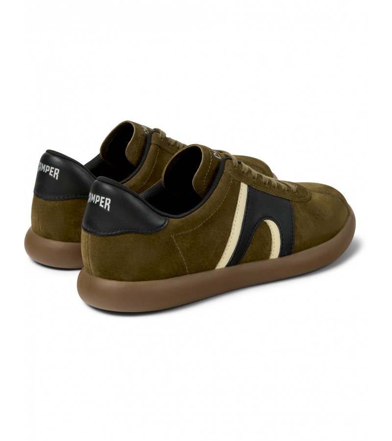 Camper - Pelotas Soller K100937-026 Green Nubuck/Leather
