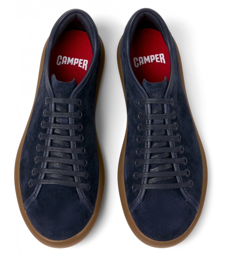 Camper - Pelotas Soller K100974-015 Blue Nubuck/Leather