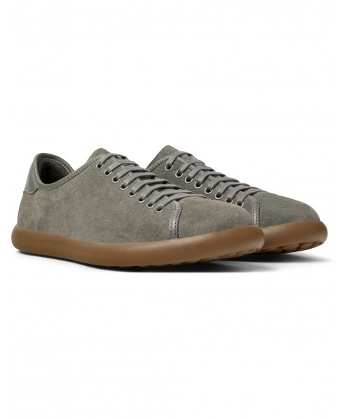 Camper - Pelotas Soller K100974-017 Grey Nubuck/Leather