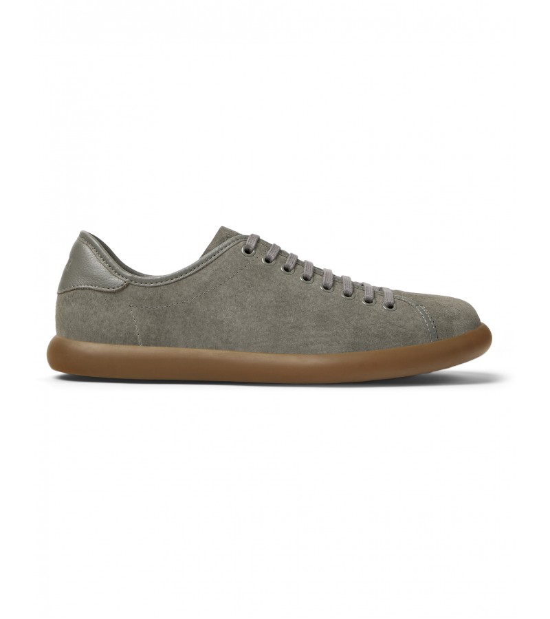 Camper - Pelotas Soller K100974-017 Grey Nubuck/Leather