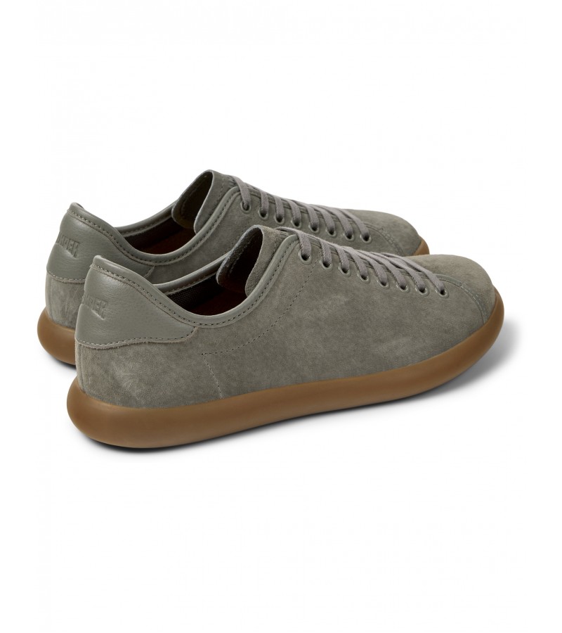 Camper - Pelotas Soller K100974-017 Grey Nubuck/Leather