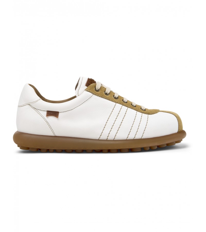 Camper - Pelotas Ariel K101018-010 White Leather/Nubuck