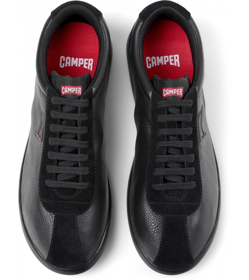Camper - Pelotas Xlite K101019-008 Black Leather/Nubuck