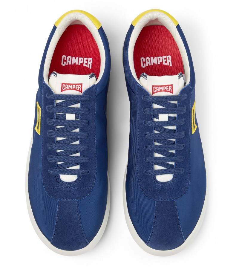 Camper - Pelotas Xlite K101019-019 Blue Technical Fabric/Nubuck