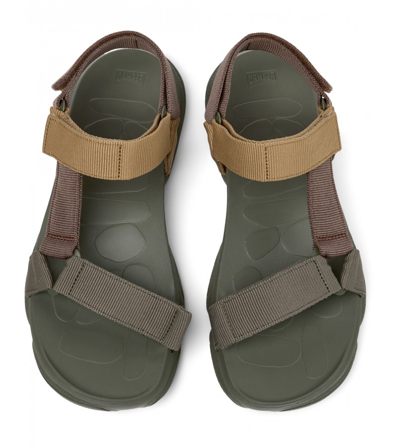 Camper - Karst Sandal K101048-006 Brown/Green Textile