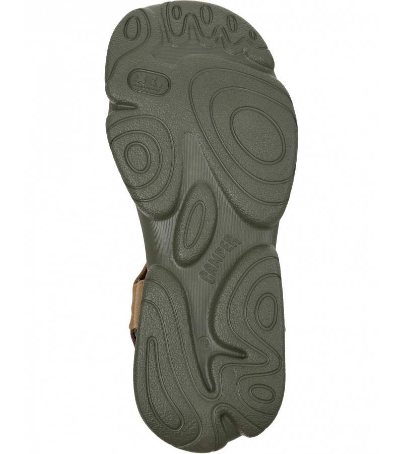 Camper - Karst Sandal K101048-006 Brown/Green Textile