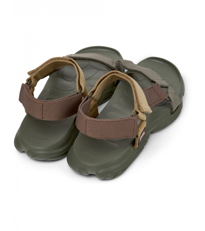 Camper - Karst Sandal K101048-006 Brown/Green Textile