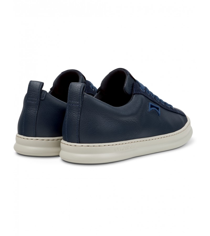 Camper - Runner Four K101052-006 Blue Leather/Nubuck
