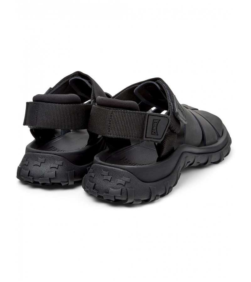 Camper - Drift Trail Sandal K101090-001 Black Leather/Textile
