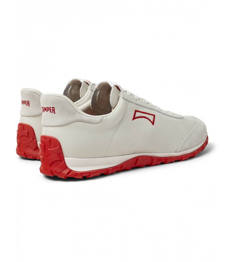 Camper - Drift Walk K101097-001 White Leather/Nubuck Camper - Drift Walk K101097-001 White Leather/Nubuck