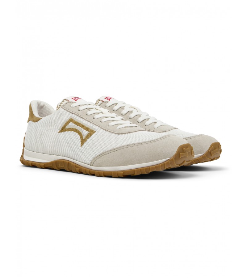 Camper - Drift Walk K101098-001 White Textile/Nubuck
