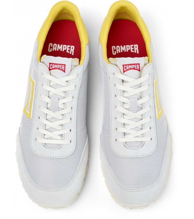 Camper - Drift Walk K101098-002 Grey Textile/Nubuck