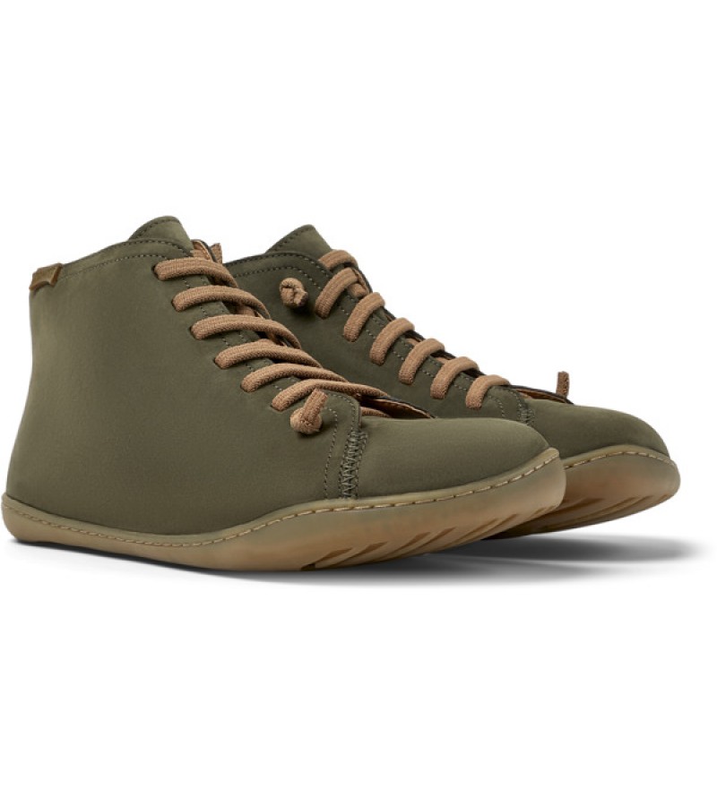 Camper - Peu Cami 36411-115 Green Nubuck