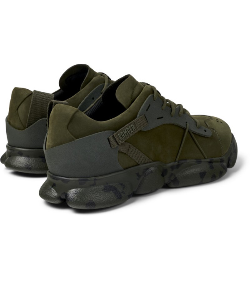 Camper - Karst K100845-024 Green Nubuck/Rubber