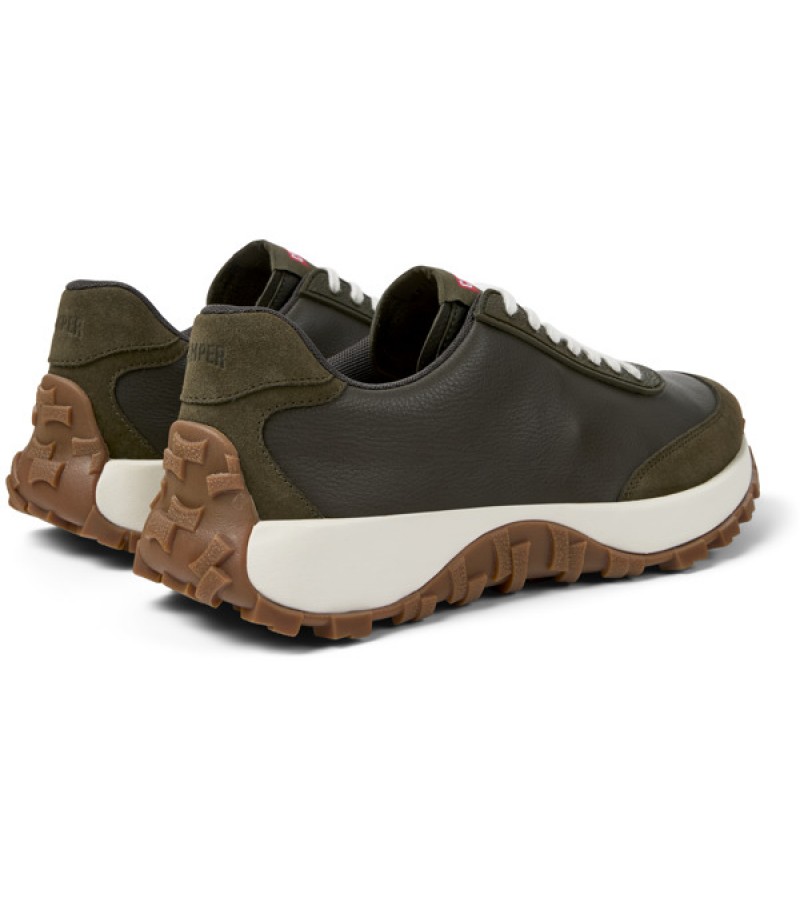 Camper - Drift Trail K100928-016 Green Leather/Nubuck