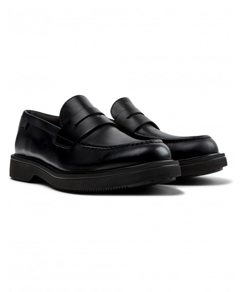 Camper - Norman K101001-001 Black Leather Camper - Norman K101001-001 Black Leather