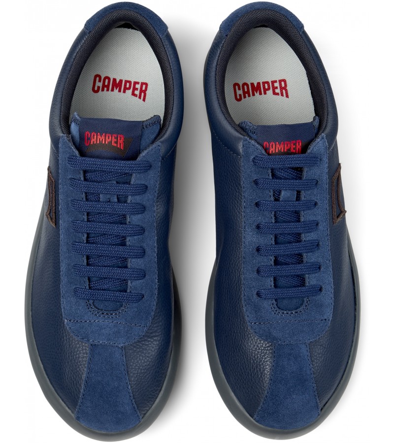Camper - Pelotas Xlite K101019-010 Blue Leather/Nubuck