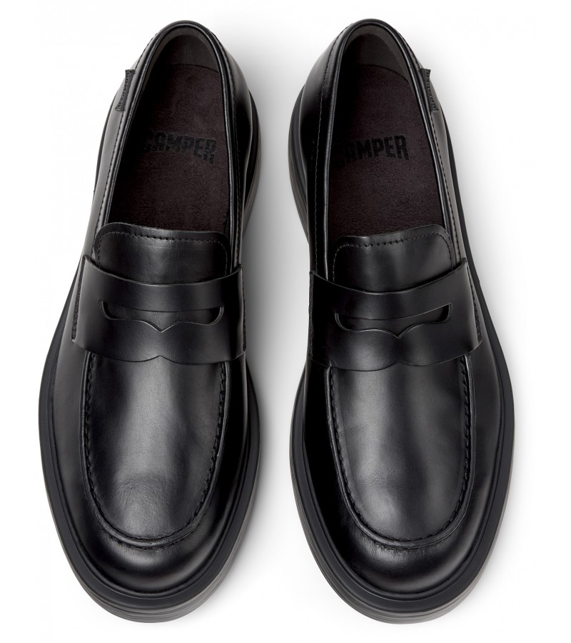 Camper - Dean K101045-001 Black Leather Camper - Dean K101045-001 Black Leather