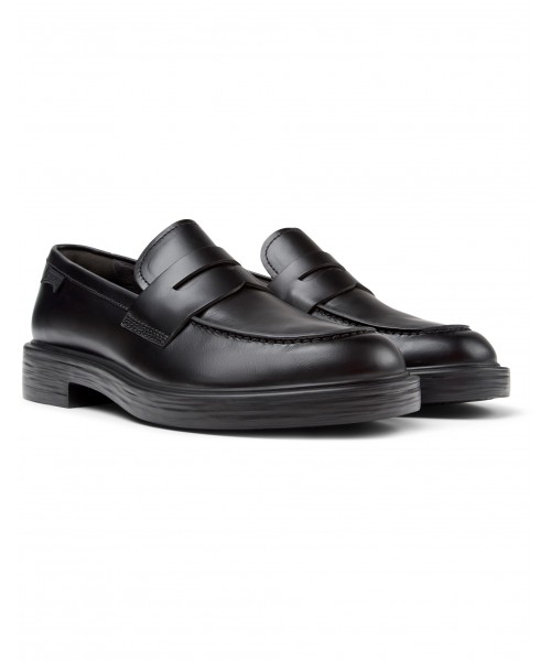 Camper - Dean K101045-001 Black Leather Camper - Dean K101045-001 Black Leather