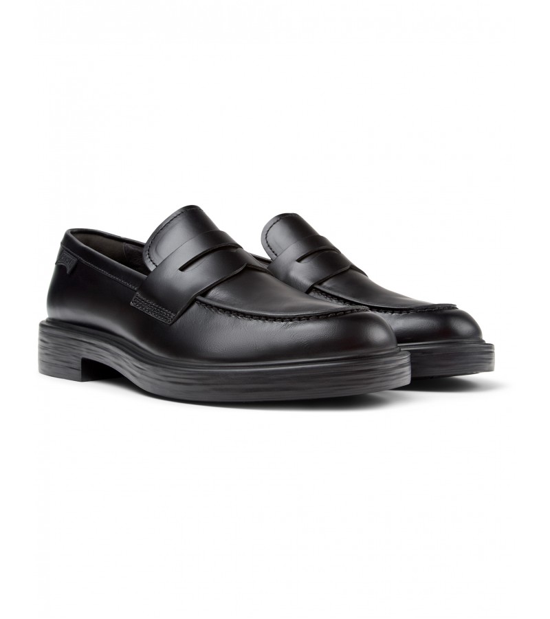 Camper - Dean K101045-001 Black Leather Camper - Dean K101045-001 Black Leather
