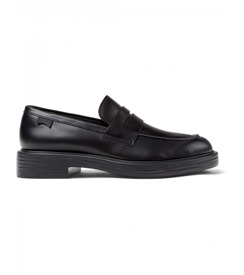 Camper - Dean K101045-001 Black Leather Camper - Dean K101045-001 Black Leather