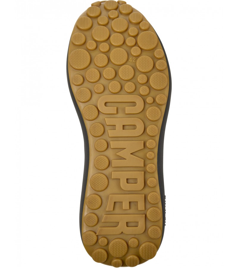 Camper - Pelotas Athens K101070-001 Black Leather/Nubuck