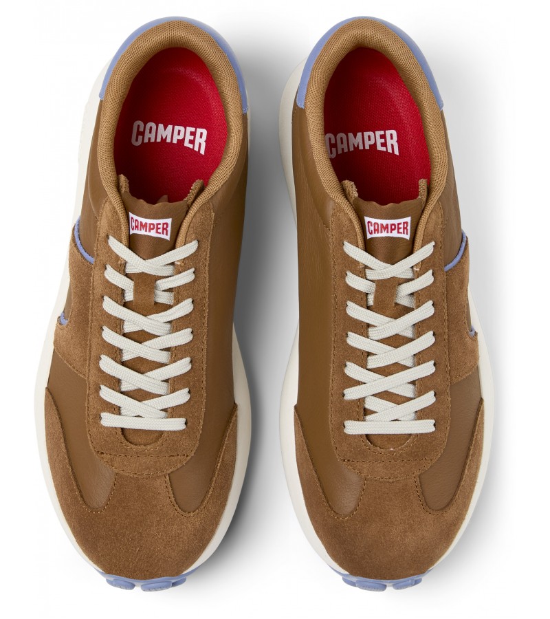 Camper - Pelotas Athens K101070-003 Brown Leather/Nubuck Camper - Pelotas Athens K101070-003 Brown Leather/Nubuck