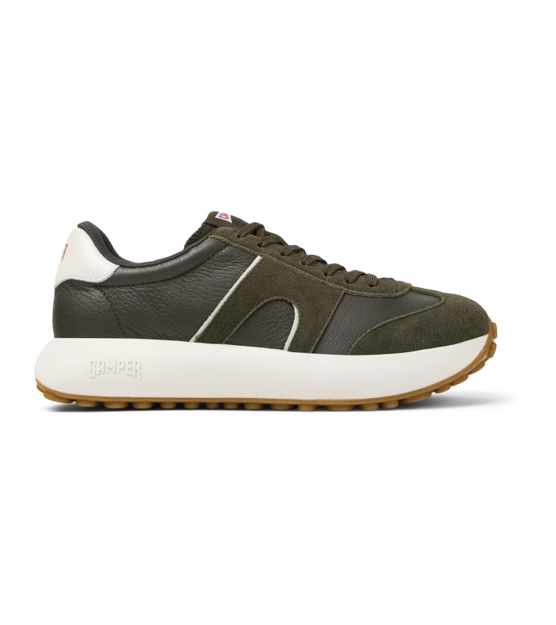 Camper - Pelotas Athens K101070-004 Green Leather/Nubuck