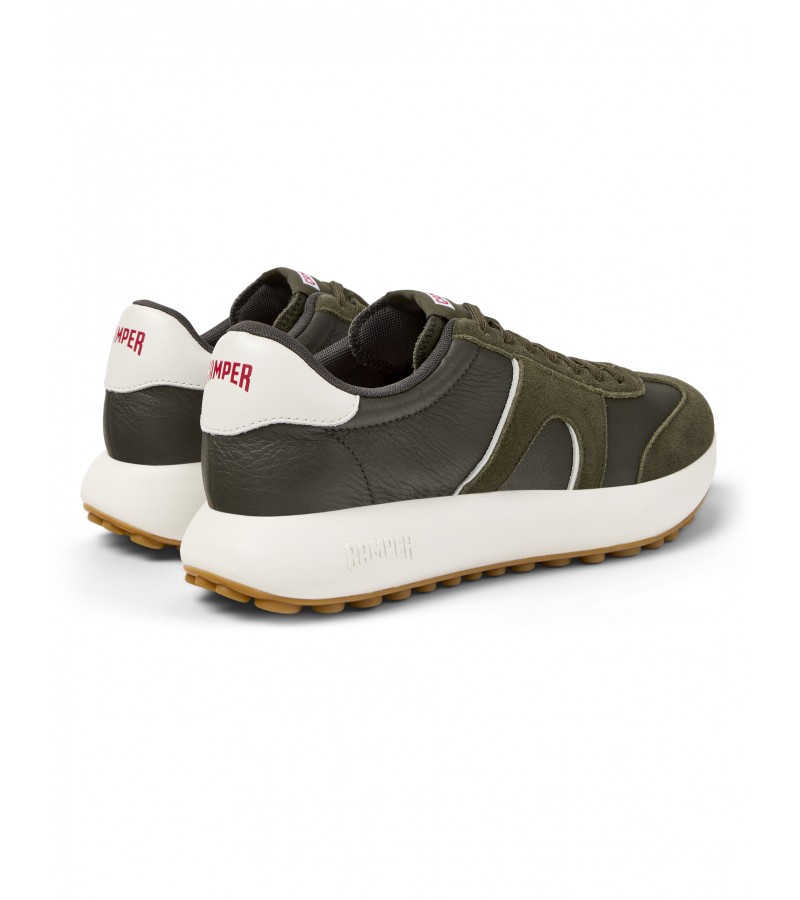 Camper - Pelotas Athens K101070-004 Green Leather/Nubuck