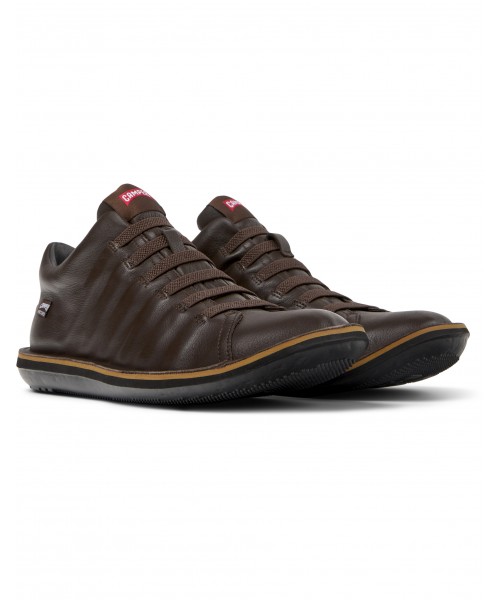 Camper - Beetle K300479-007 Brown Leather Camper - Beetle K300479-007 Brown Leather