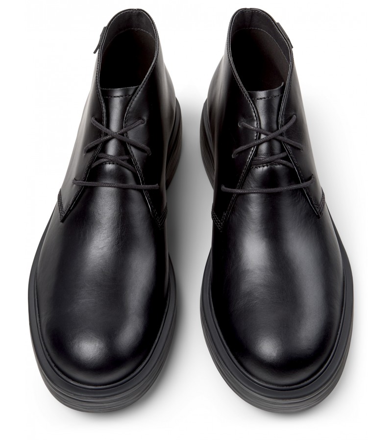 Camper - Dean K300493-001 Black Leather Camper - Dean K300493-001 Black Leather