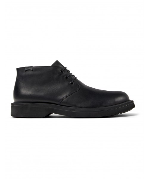 Camper - Norman K300513-001 Black Leather Camper - Norman K300513-001 Black Leather