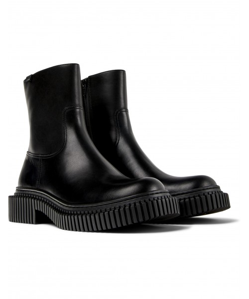 Camper - Pix Berlin K300525-001 Black Leather Camper - Pix Berlin K300525-001 Black Leather