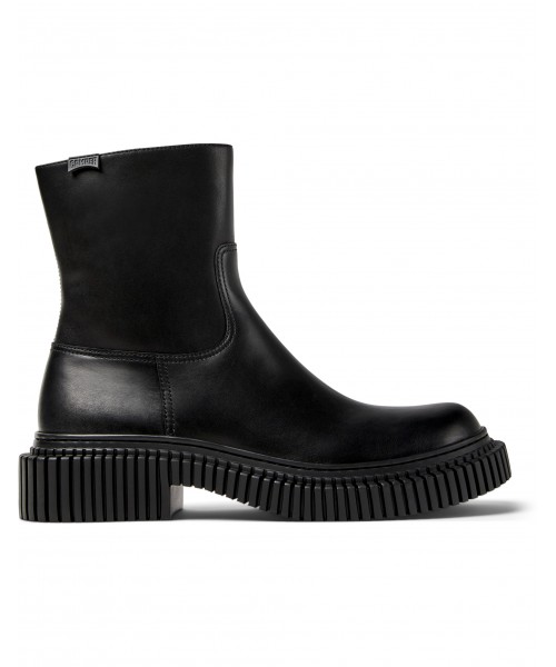 Camper - Pix Berlin K300525-001 Black Leather Camper - Pix Berlin K300525-001 Black Leather