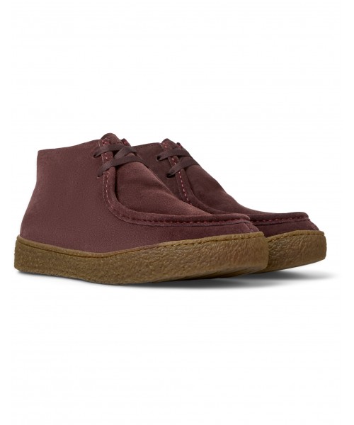 Camper - Peu Terreno K300530-001 Burgundy Nubuck Camper - Peu Terreno K300530-001 Burgundy Nubuck