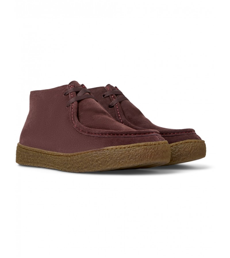 Camper - Peu Terreno K300530-001 Burgundy Nubuck Camper - Peu Terreno K300530-001 Burgundy Nubuck
