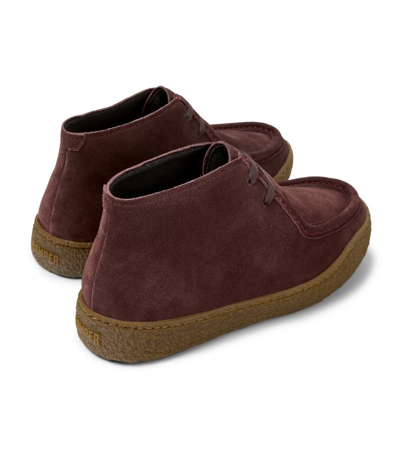 Camper - Peu Terreno K300530-001 Burgundy Nubuck Camper - Peu Terreno K300530-001 Burgundy Nubuck