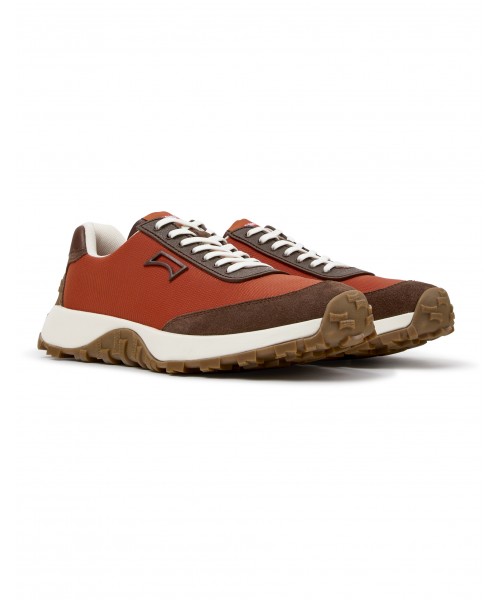 Camper - Drift Trail K100864-053 Red/Brown Textile/Nubuck