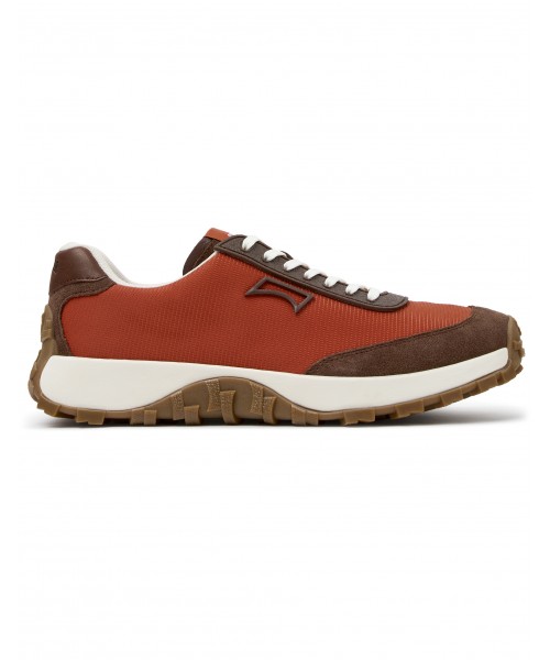Camper - Drift Trail K100864-053 Red/Brown Textile/Nubuck