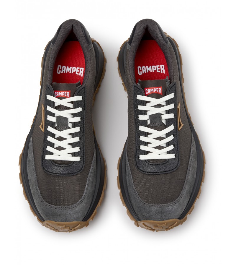 Camper - Drift Trail K100864-060 Grey Textile/Nubuck Camper - Drift Trail K100864-060 Grey Textile/Nubuck