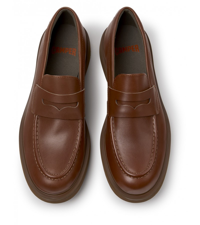 Camper - Norman K101001-009 Brown Leather Camper - Norman K101001-009 Brown Leather
