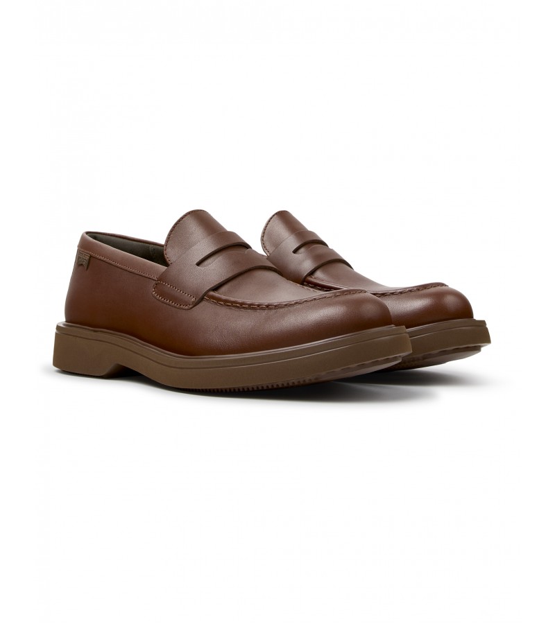 Camper - Norman K101001-009 Brown Leather Camper - Norman K101001-009 Brown Leather